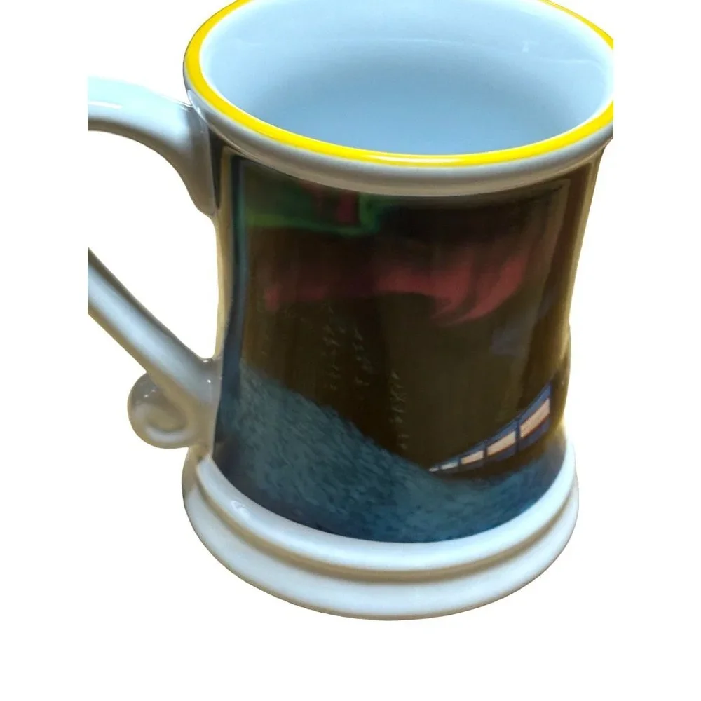 Polar Express 3D Mug Set of 2 4 3/4 tall x‎ 3 3/4